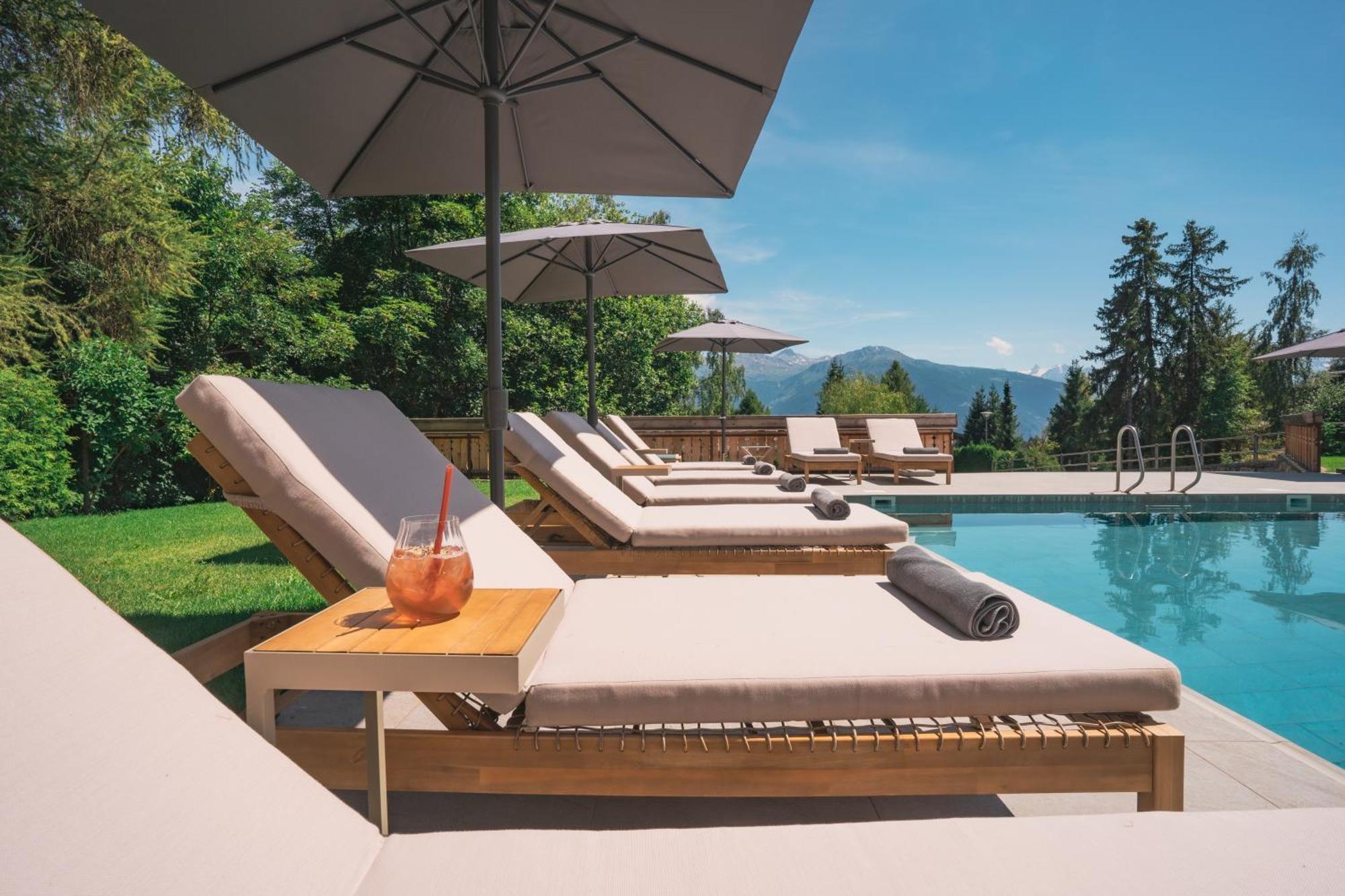 Aida Hotel & Spa - "Adults Only" Relais & Chateaux Кран-Монтана Екстер'єр фото